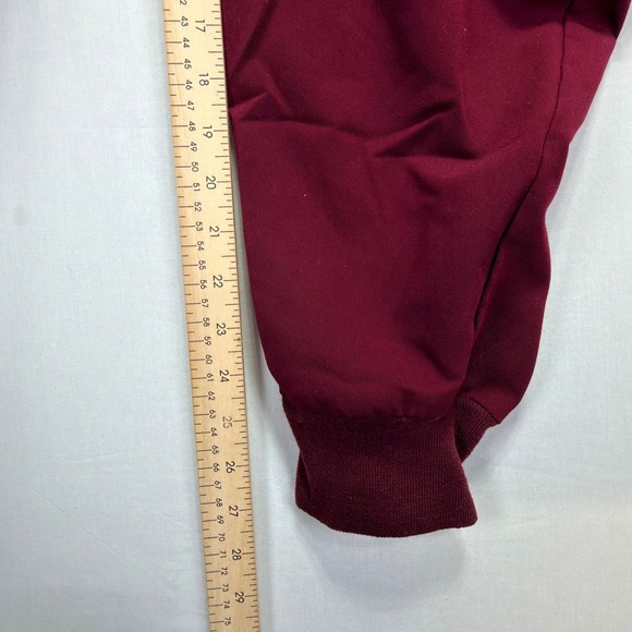 FIGS Technical‎ Collection Jogger Scrub Pants Burgundy XXL/S - Picture 6 of 6